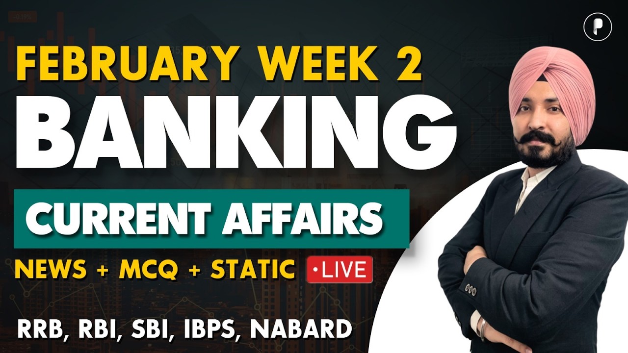 Weekly Banking Current Affairs | February Week 2 | Parcham Classes