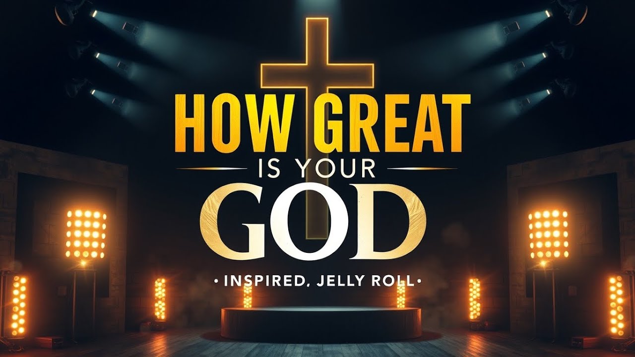 Jelly Roll &ndash; How Great Is Our God (Gospel Lyrics Video | Powerful Christian Worship Song 2025)