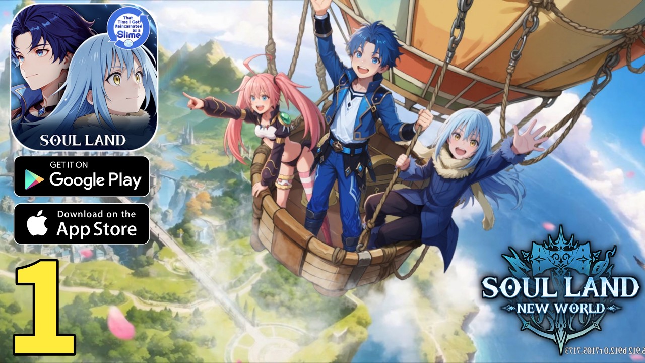 Геймплей Soul Land Global x Tensura: прохождение, часть 1 (iOS, Android)