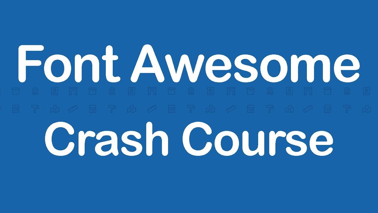 Font Awesome Crash Course (Hindi)