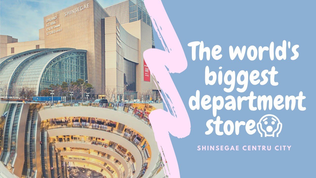САМЫЙ БОЛЬШОЙ УНИВЕРМАГ В МИРЕ!/ The world's biggest department store/ Shinsegae Centrum City