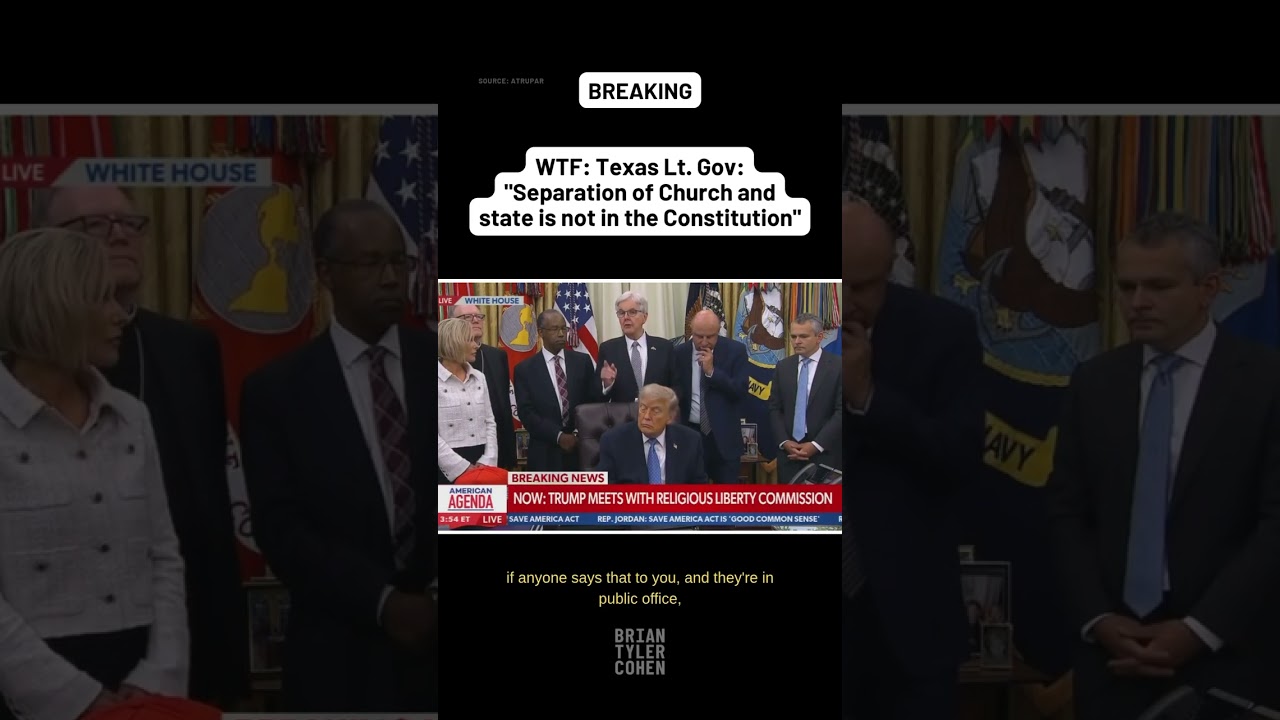 WTF: Texas Lt. Gov: 