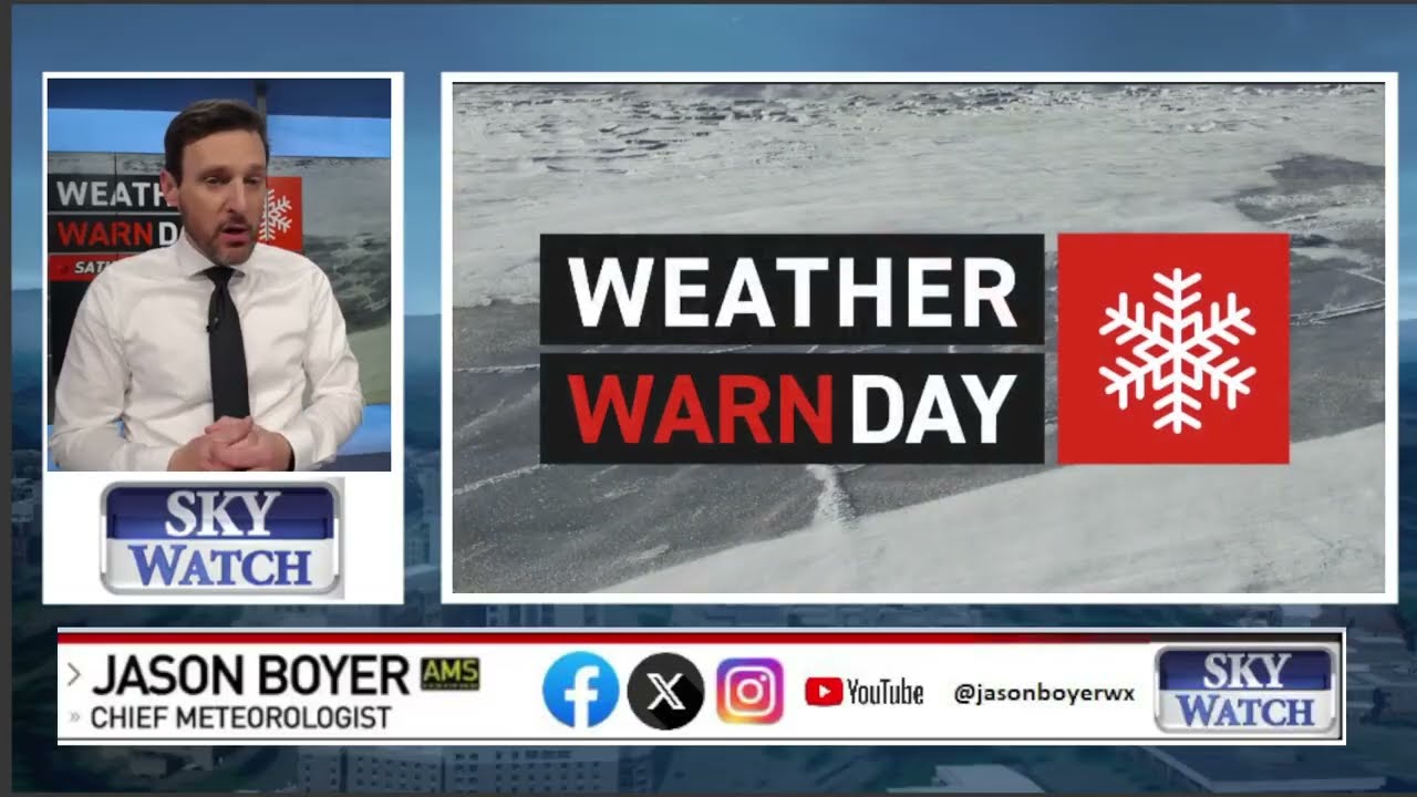 Weekend Winter Storm Update Wednesday Evening