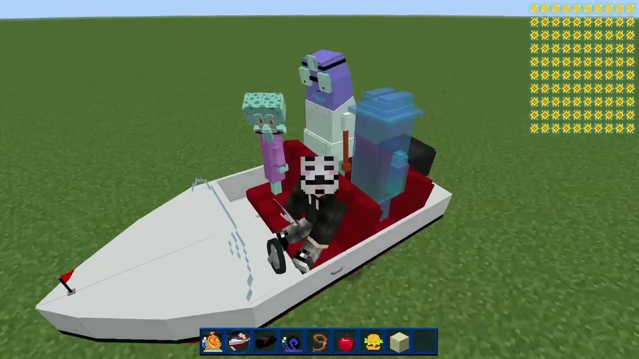 SpongeBob SquarePants ADDON in Minecraft PE