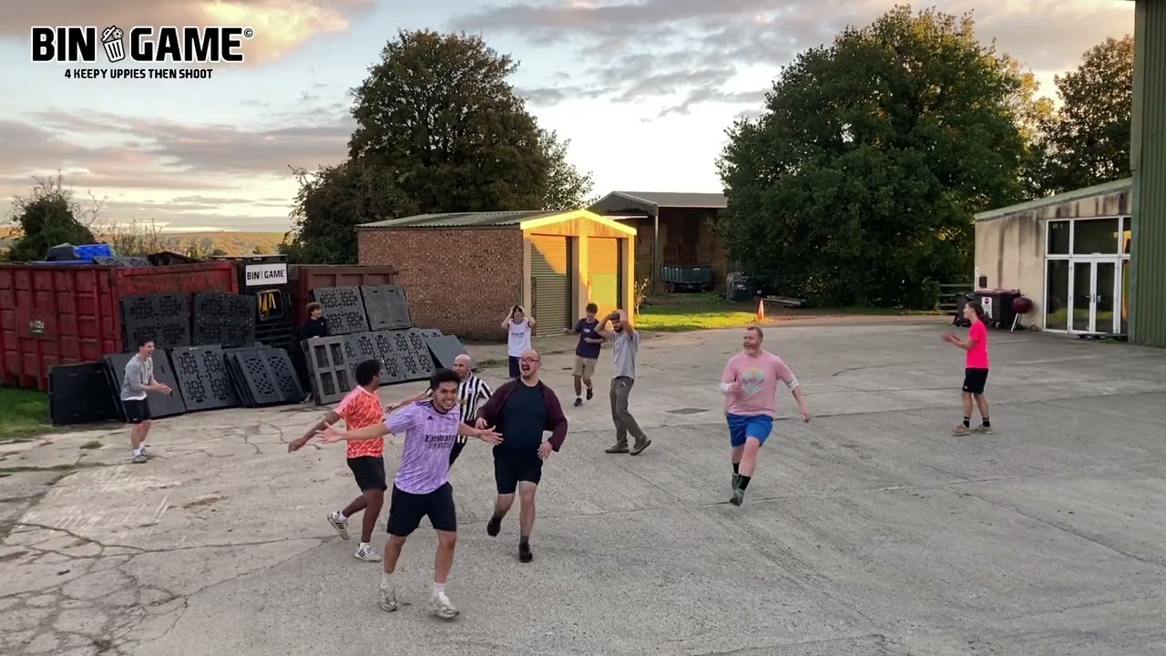 BASICALLY THE FLOOR IS LAVA WITH A WHEELIE BIN 🔥⚽🗑️ 
