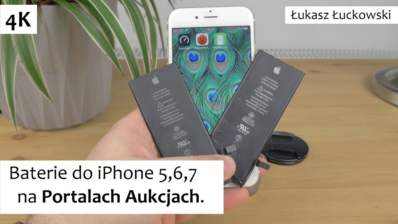 Baterie do iPhone 5,6,7 na Portalach Aukcjach. Po wymianie sprawdzajcie wydajność!