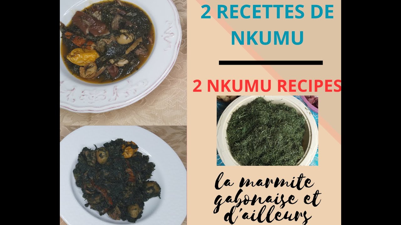 🌿🥬NKUMU  2 en 1/  NKUMU à L'EAU / NKUMU OFULA