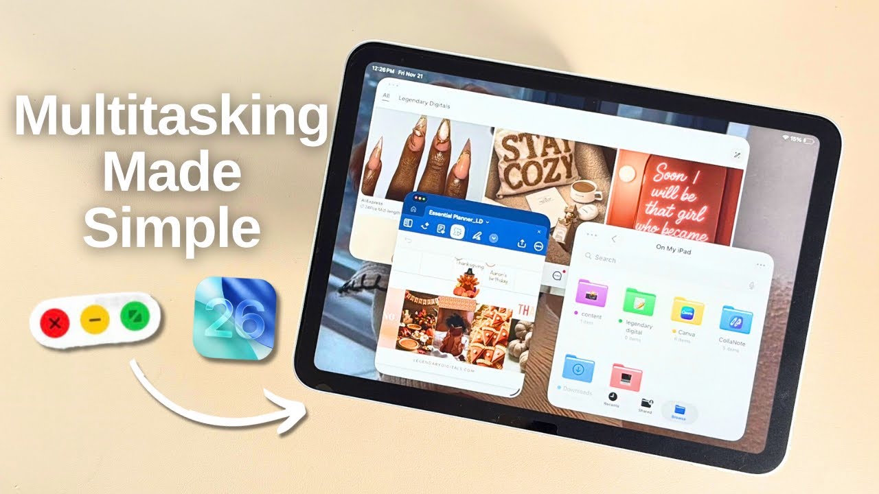 Как ПРАВИЛЬНО использовать многозадачность на iPadOS 26✅