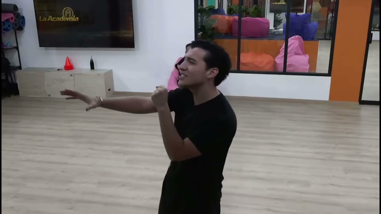 Ensayo de Mario Girón - Canta Corazón (Alejandro Fernández) | La Academia 2024