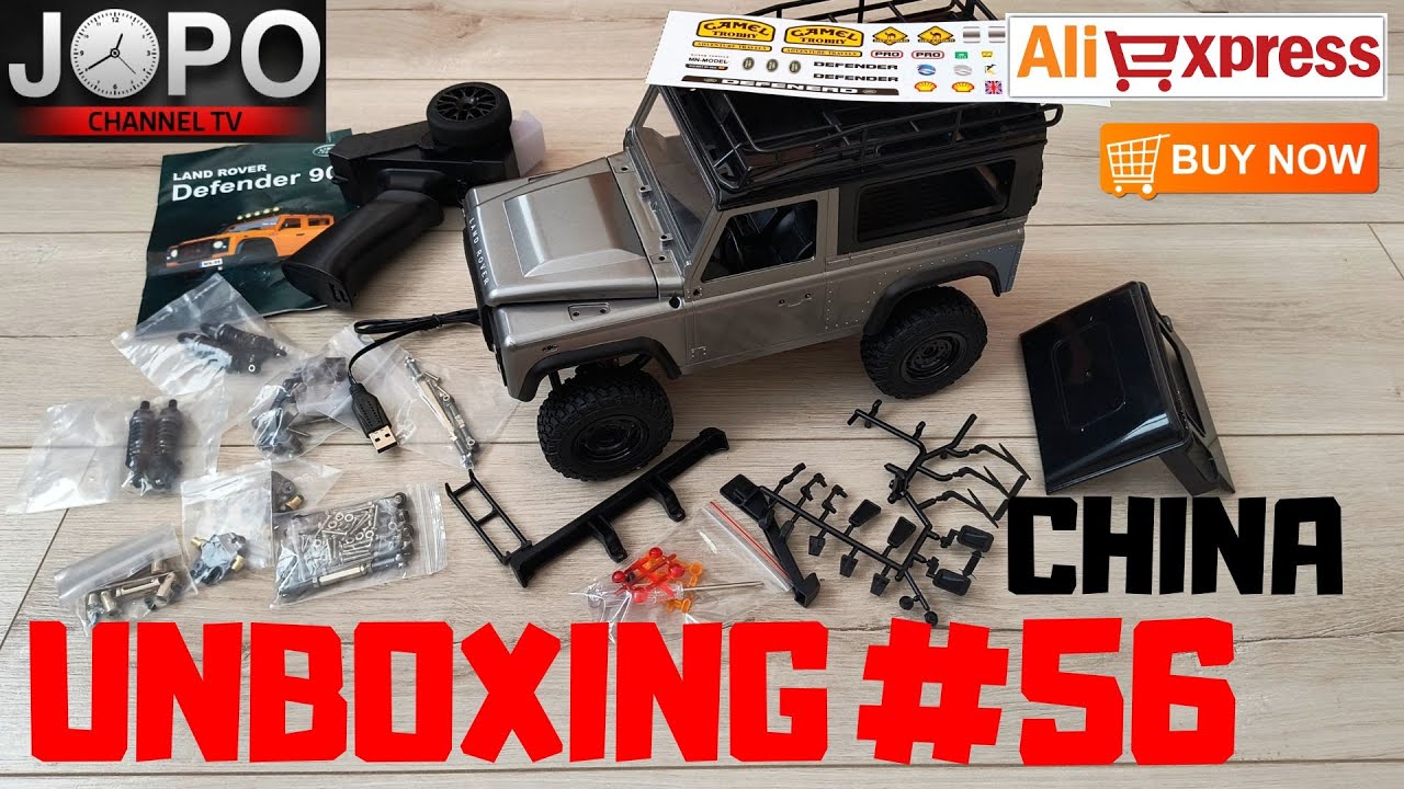 LAND ROVER DEFENDER NEW MN99s 4WD MN Model RC Car 2.4G│China Unboxing│Subtitles