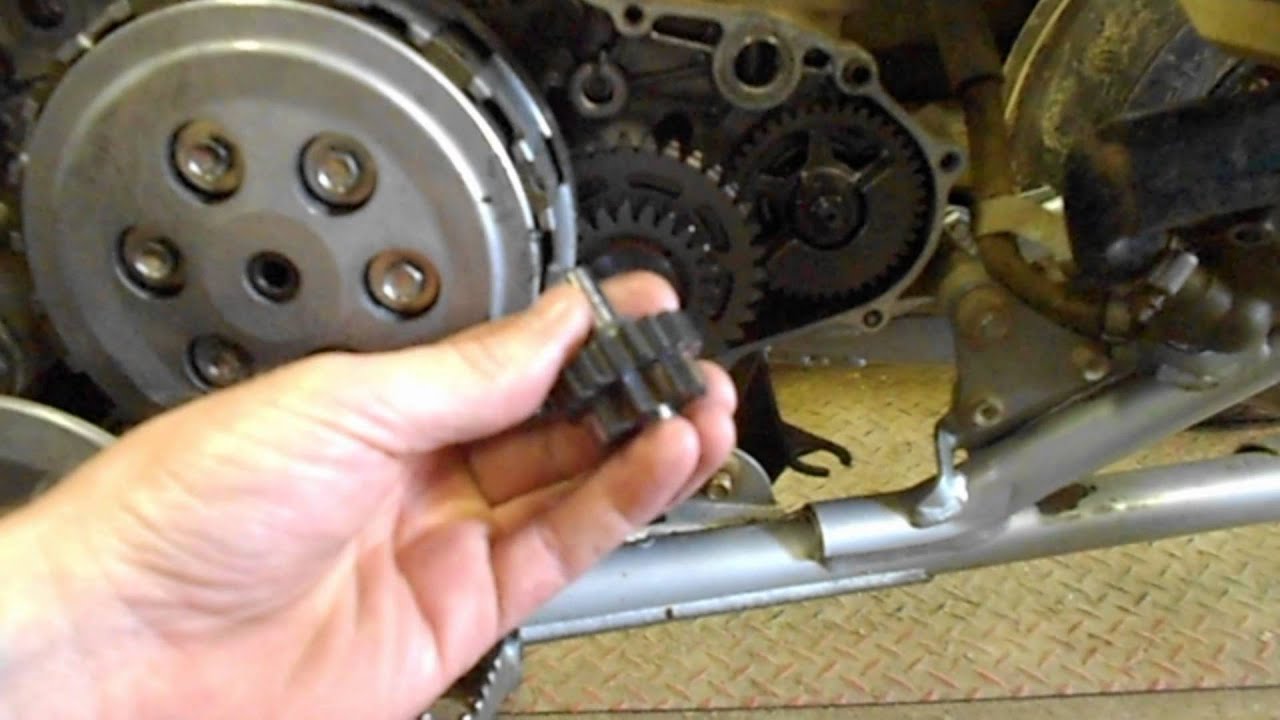 How To Diagnose and Repair your Honda TRX450ER Starting Clutch and Gears