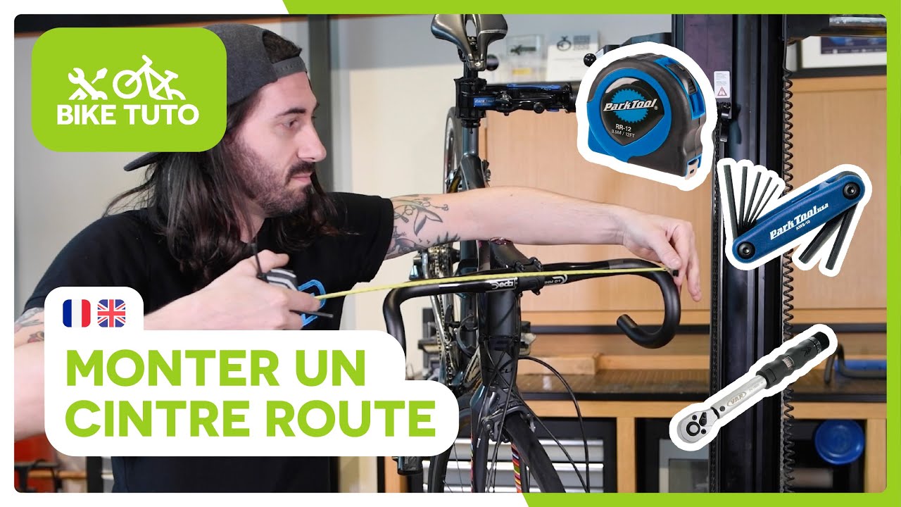 Comment monter un cintre sur un vélo de route ? (Rapidement et simplement 🚀)