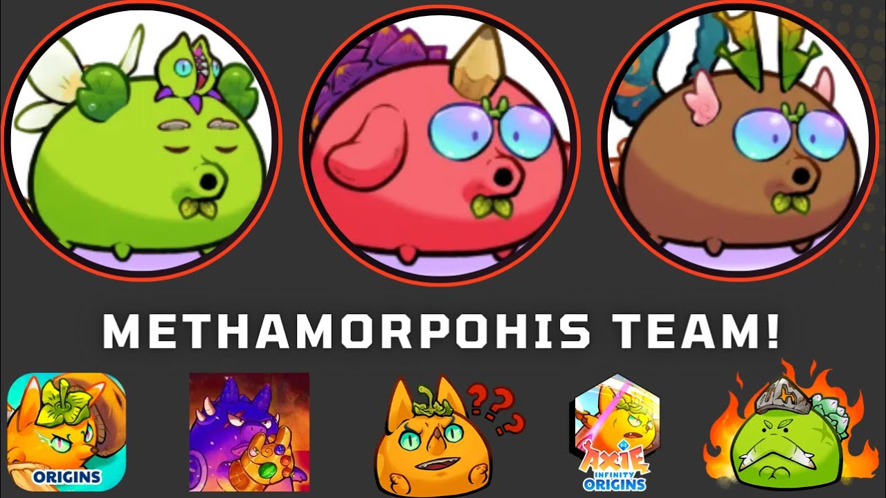 AXIE ORIGIN METHAMORPHOSIS TEAM MYSTIC ERA SEASON 14