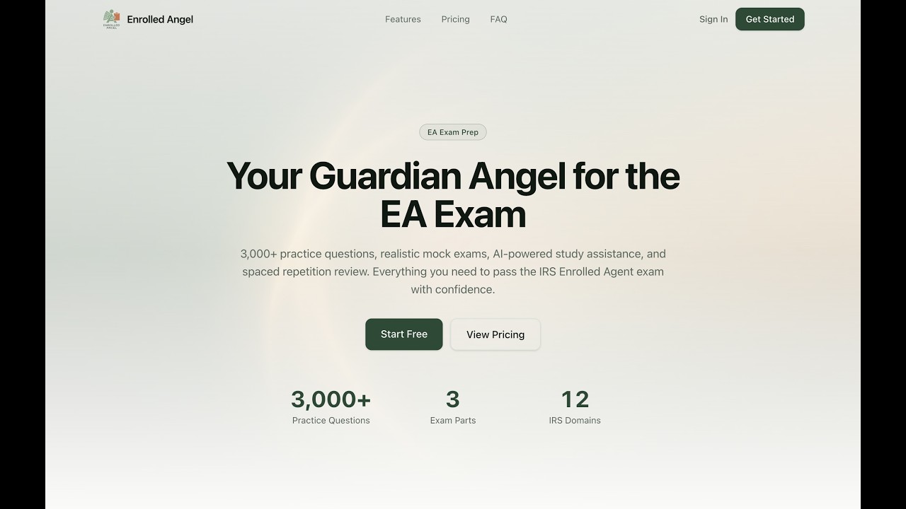 Enrolled Angel - EA Exam Prep App