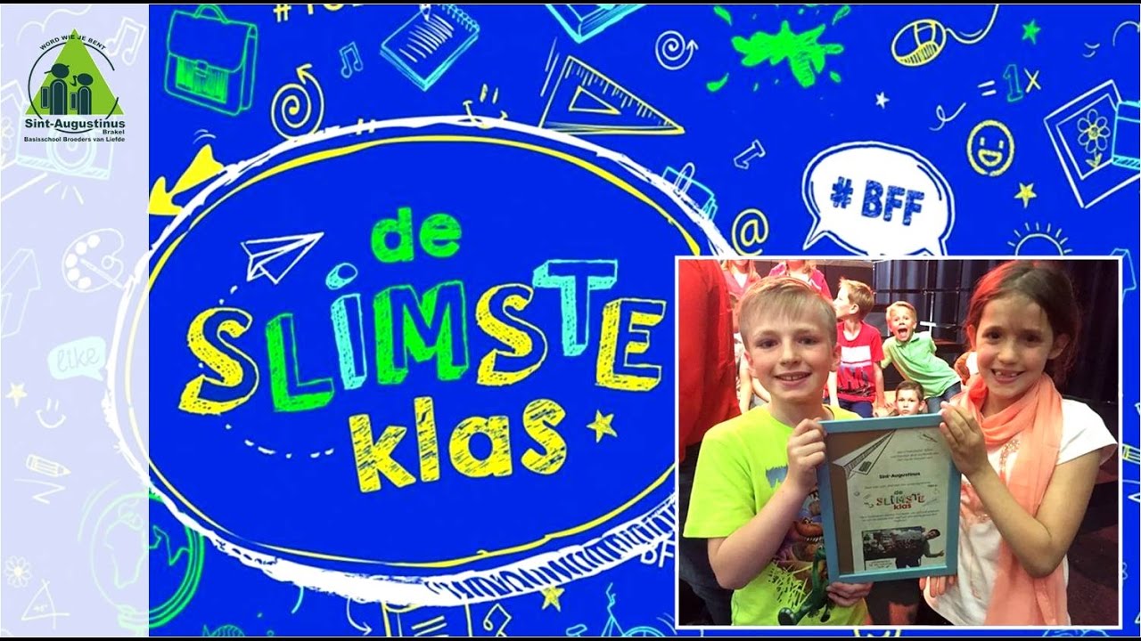 Sint-Augustinus Brakel in De Slimste Klas (VTM Kzoom)