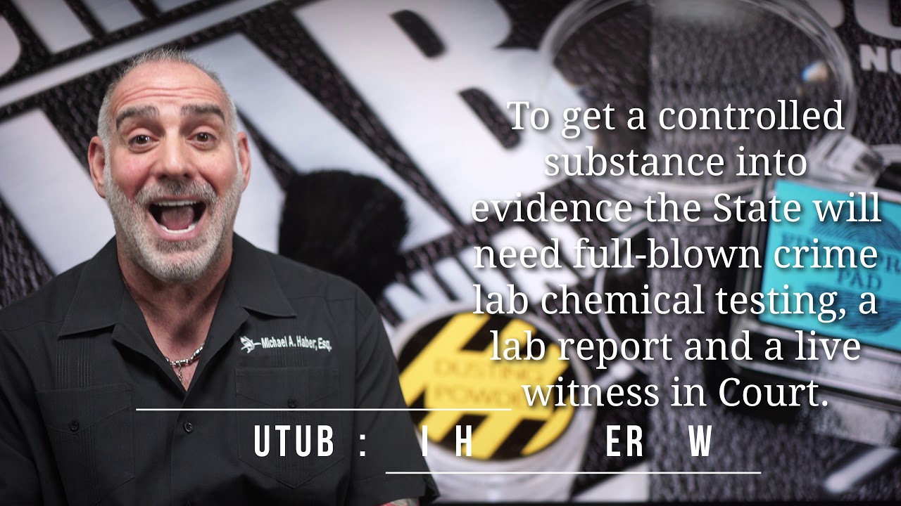 289) How does the State prove that drugs are drugs? #HaberPA Miami Criminal Defense DUI Lawyer