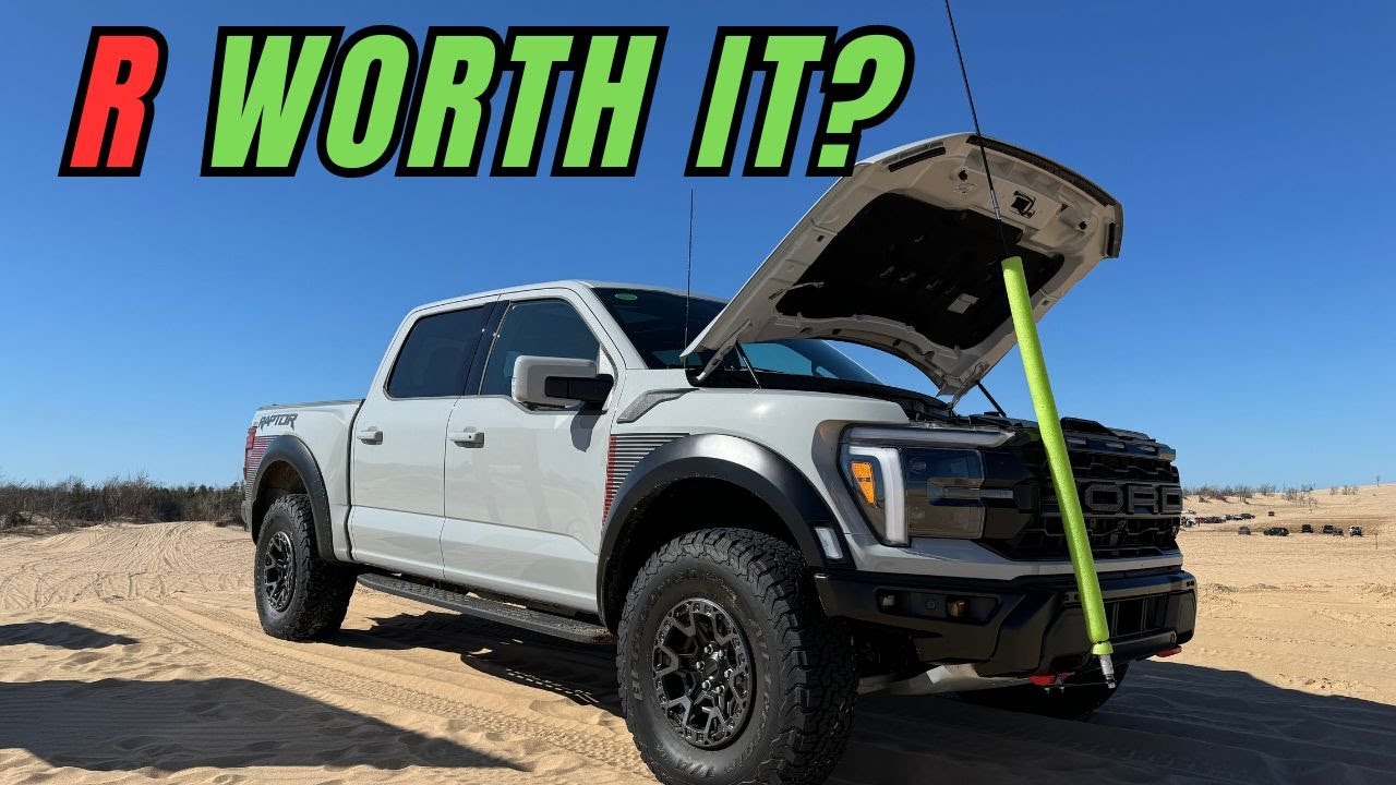 Ford F-150 Raptor R 2025 года, вид с песчаных дюн | Дрэг-рейсинг | Подвеска 2025 и 2023 годов | П...
