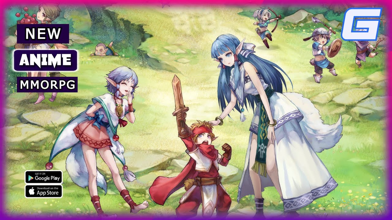 A Story-Driven Anime MMORPG - Ys 6 Mobile VNG: The Ark Of Napishtim Gameplay