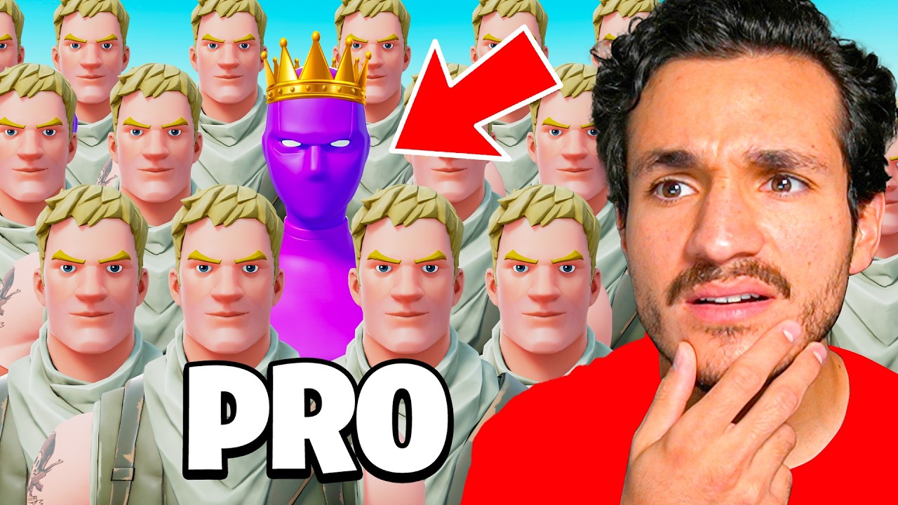 Infiltré a Un PRO a mi Partida de Fortnite!