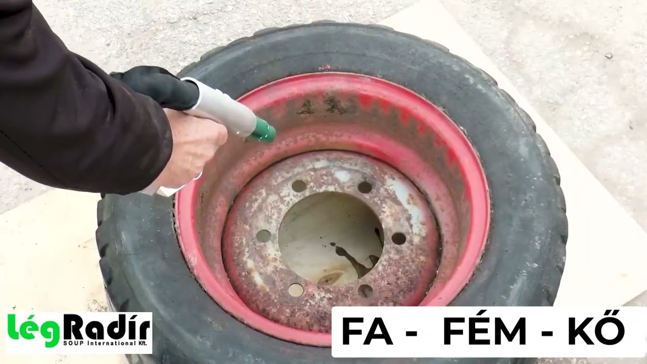 Fa F&eacute;m Kő fel&uacute;j&iacute;t&aacute;sa csiszol&aacute;s n&eacute;lk&uuml;l - L&eacute;gRad&iacute;r prec&iacute;zi&oacute;s szemcsesz&oacute;r&oacute;