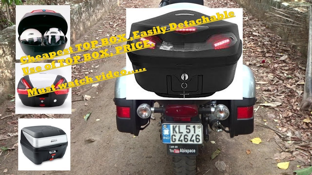 Must know about cheapest Studds, TOP BOX, TOP CASE