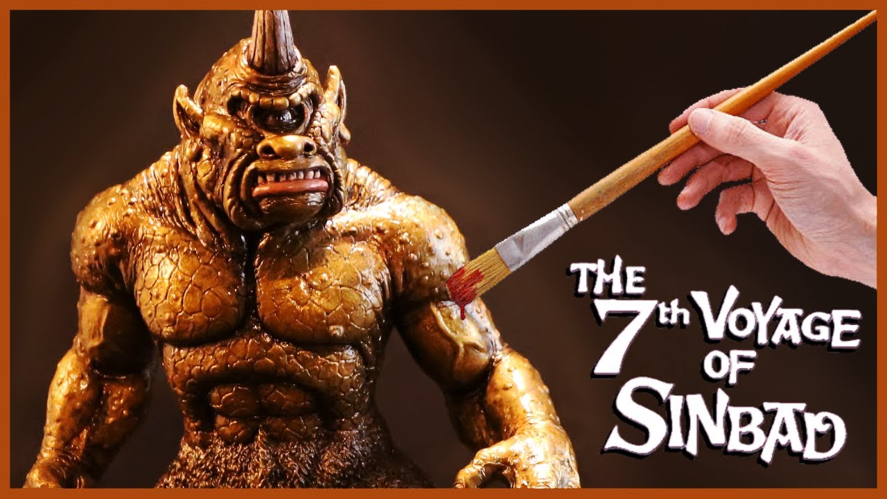 Cyclops Resin Model Kit Build (7th Voyage of Sinbad)