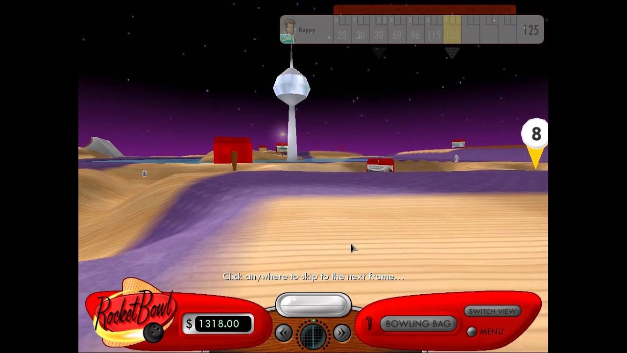Rocket bowl map 7