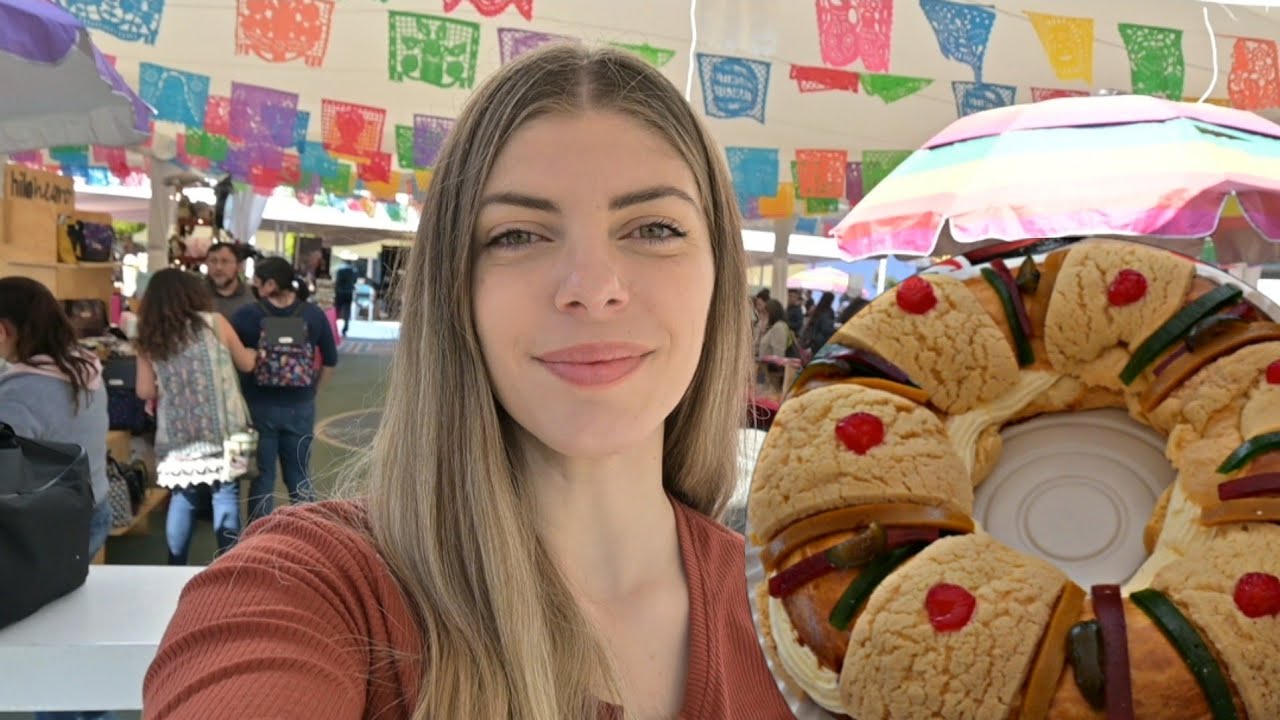 Mi Primer DÍA DE REYES en México | Así es la Feria de ROSCA de REYES