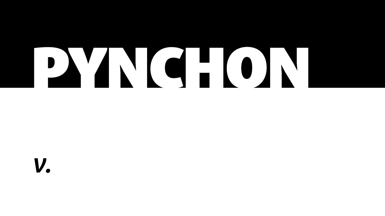 279. Thomas Pynchon 🇺🇸 V.