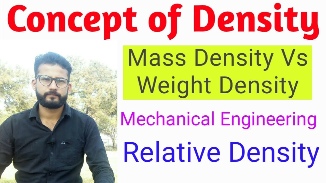 Density - All Concepts (हिन्दी) | Mass Density Vs Specific weight || Relative Density ~ Hindi