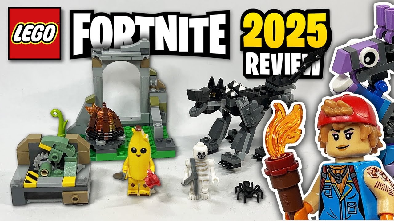 LEGO Fortnite Peely & Sparkplug's Camp (77075) - 2025 Set Review