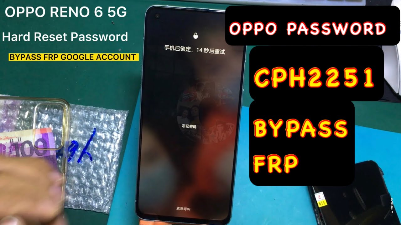 Oppo Reno 6 5G (CPH2251) Hard Reset Password Bypass Frp Google Account