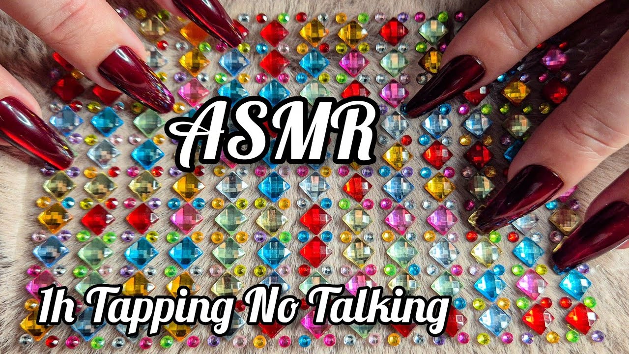 ASMR 1 Hour of Tapping Sounds for Deep Sleep (No Talking, Intense Tingles)