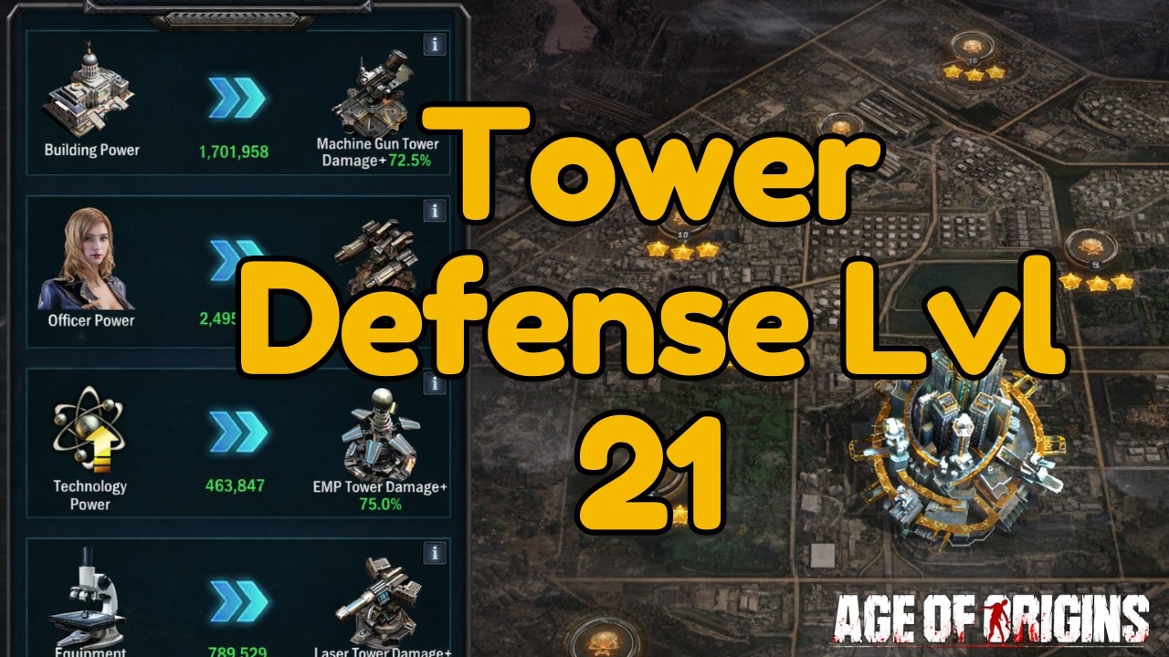 Age of Origins | Tower Defense Level 21 WIN!