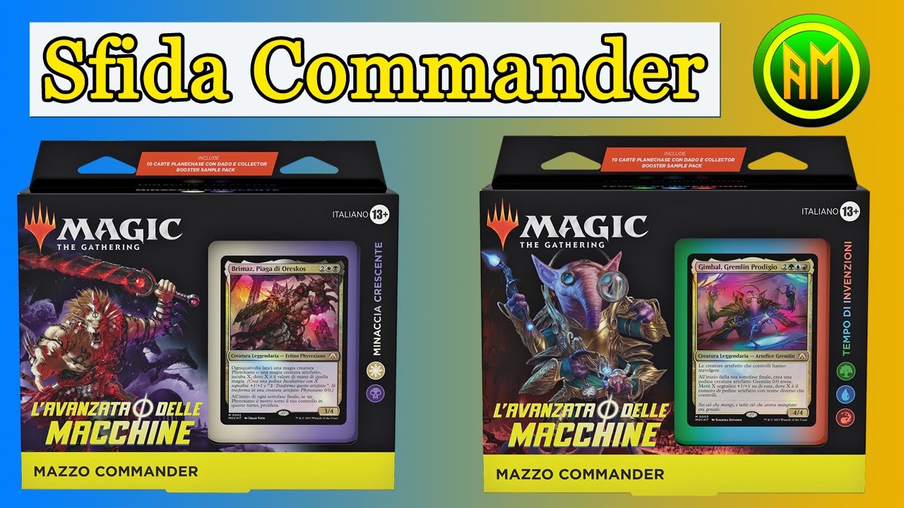 Minaccia Crescente⚪⚫ VS Tempo di Invenzioni🔴🟢🔵 ▶️ Sfida Commander [MTG ITALIA]