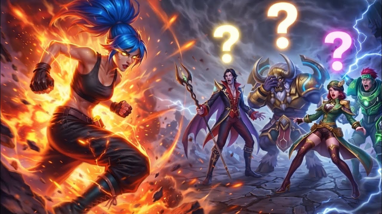 When One Fighter Takes on an Entire Squad 🔥”@GAMINGZONEBYSUNDRAM
