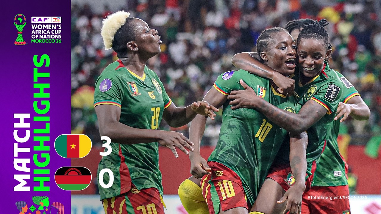 Cameroon 3-0 Malawi | Match Highlights l TotalEnergies WAFCON 2026 l Final