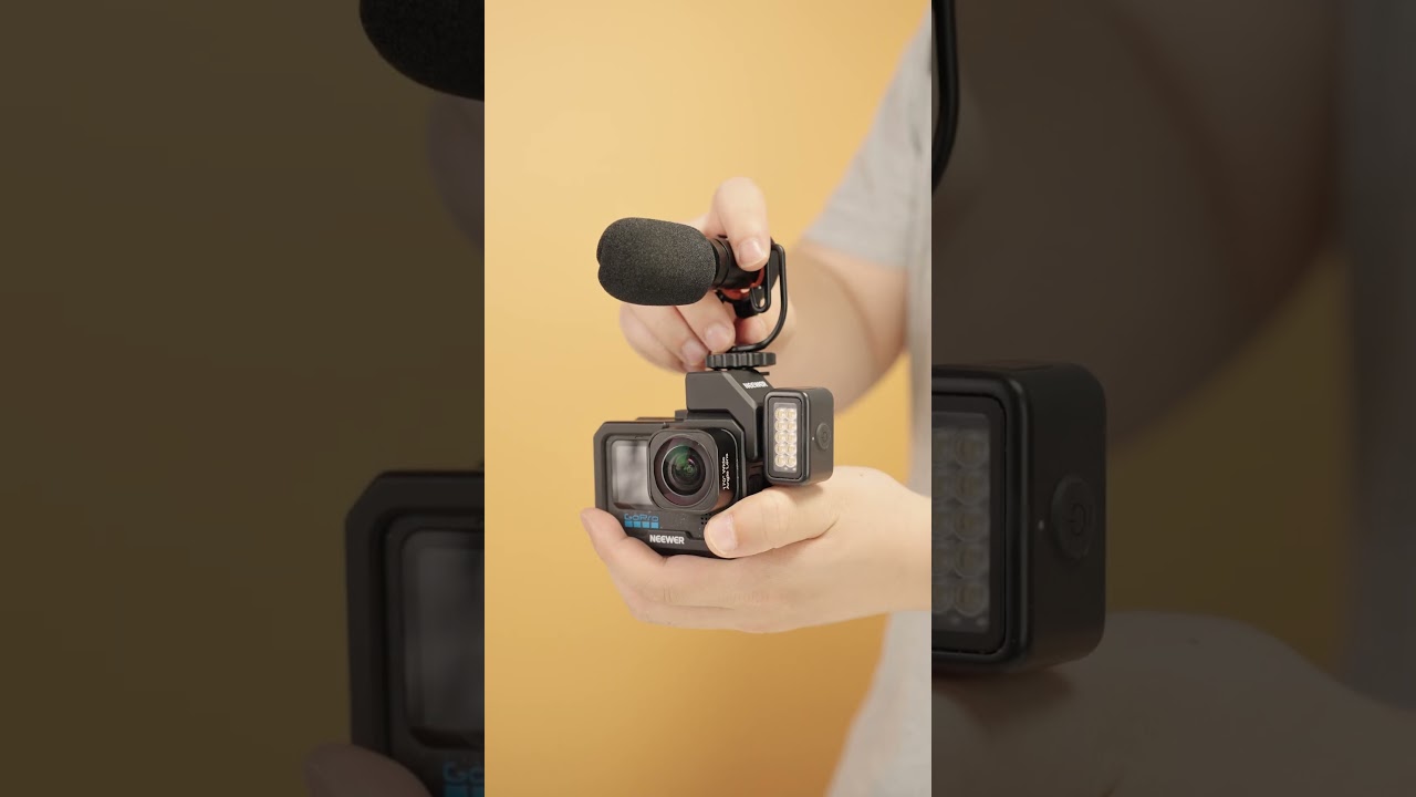 Use the NEEWER AC007 cage to build a professional rig for your GoPro HERO12!