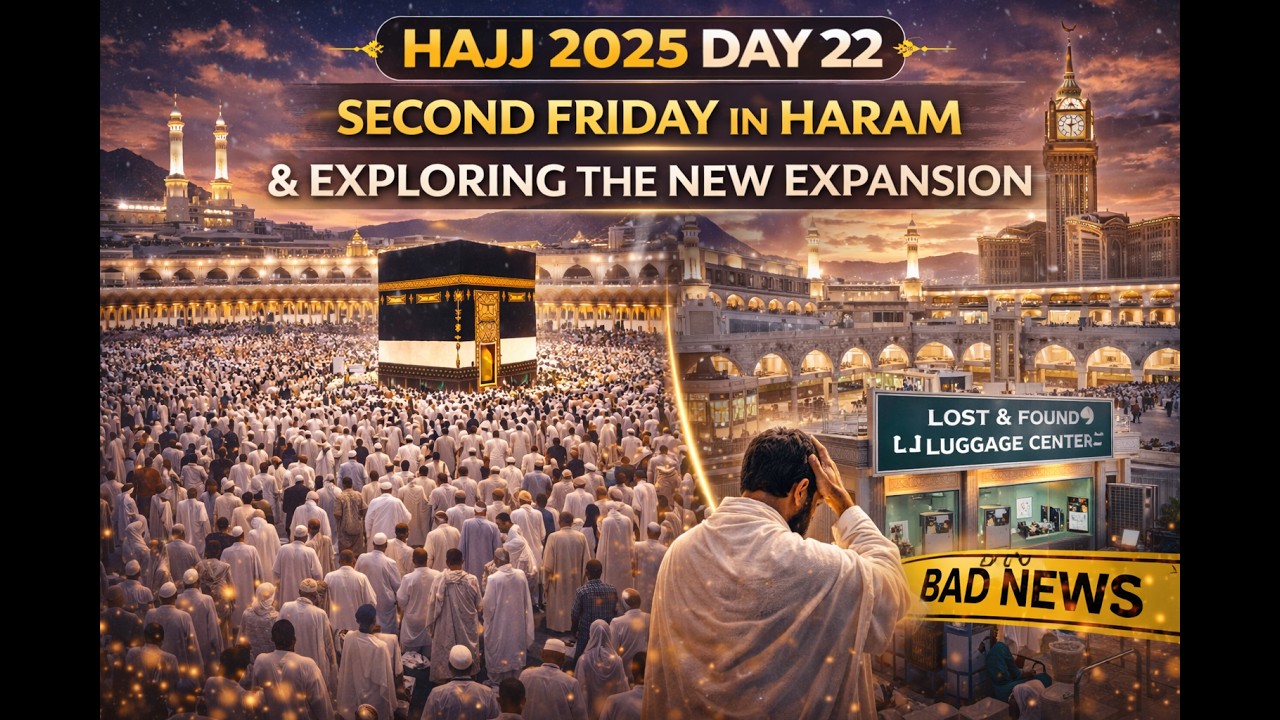 Hajj 2025 Day 22 | Second Friday in Haram & Continue Exploring the New Expansion