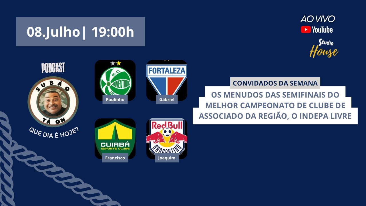PAULINHO, GABRIEL, FRANCISCO E JOAQUIM - Podcast Subão ta On #13