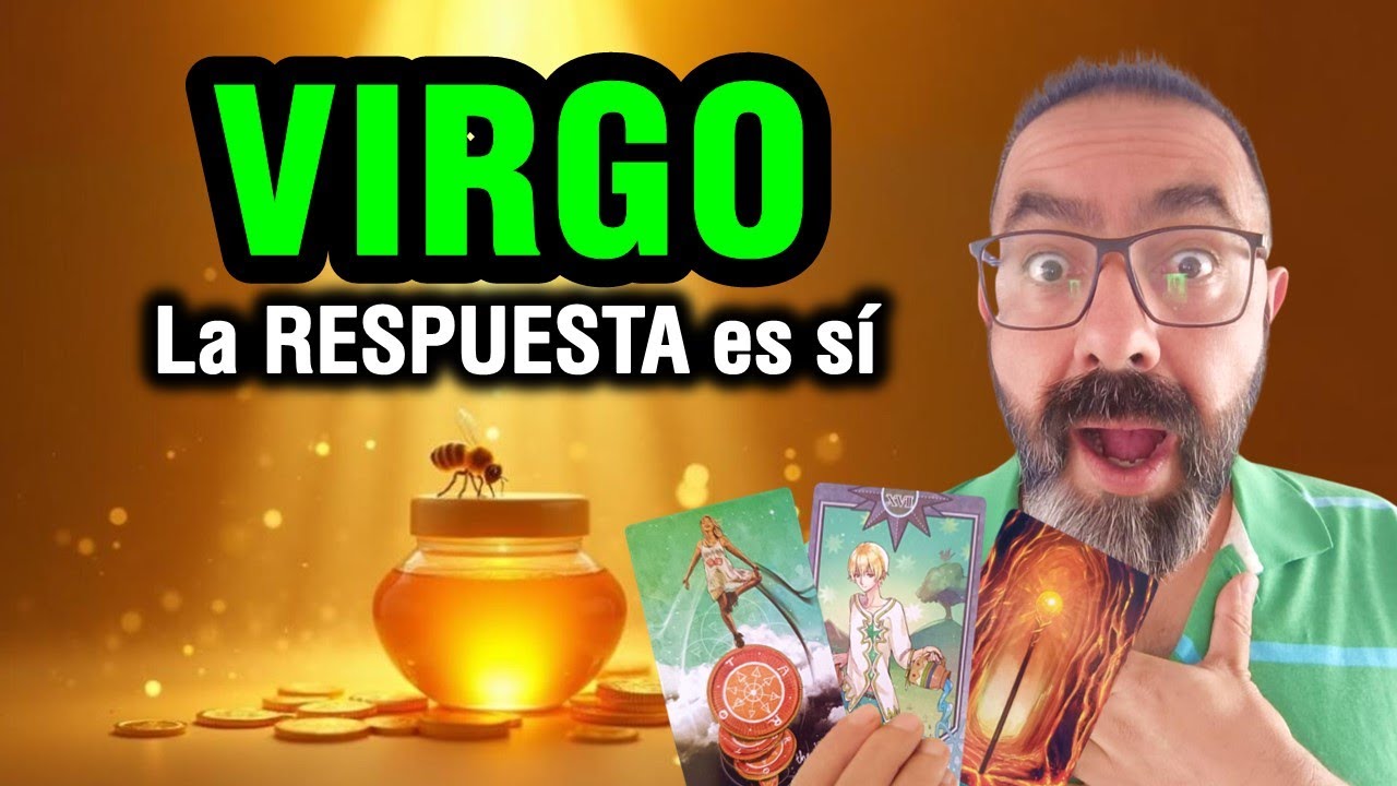 Virgo ♍️ ORO y MIEL 🙏🌈 GOLPE de suerte 🔮 TAROT semanal hoy