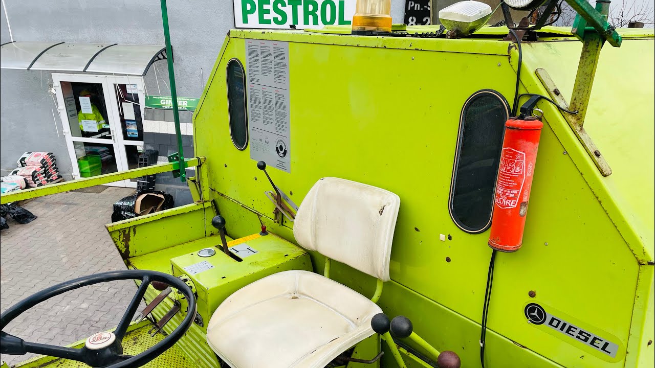 KOMBAJN CLAAS MERCATOR 75, SPRZEDANY   hydrauliczna rura, 3.6m heder, w oryginale, ładny  *PESTROL*