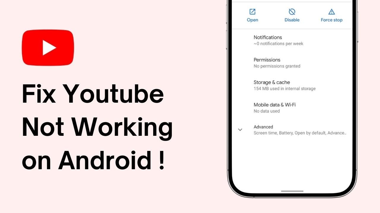 How To Fix YouTube Not Working On Android ! - Easy Solution | HTG
