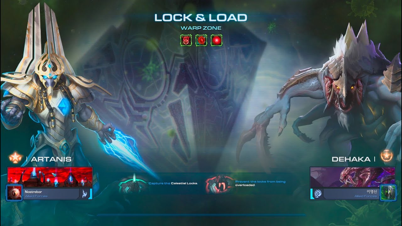 STARCRAFT 2 COOP MUTATION: WARP ZONE | ARTANIS & DEHAKA | @Dehakaburger