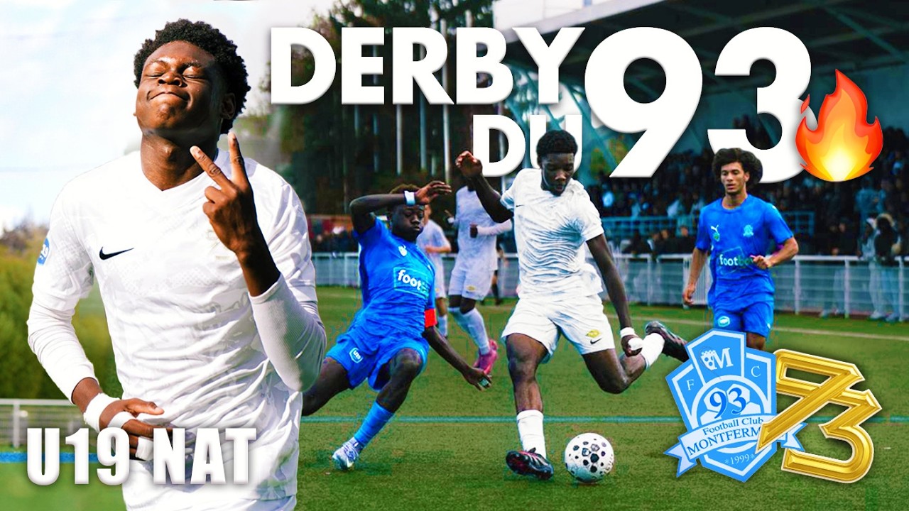 5 BUTS DANS UN DERBY DE FOU 🔥 U19 NAT I FC BOBIGNY VS FC MONTFERMEIL