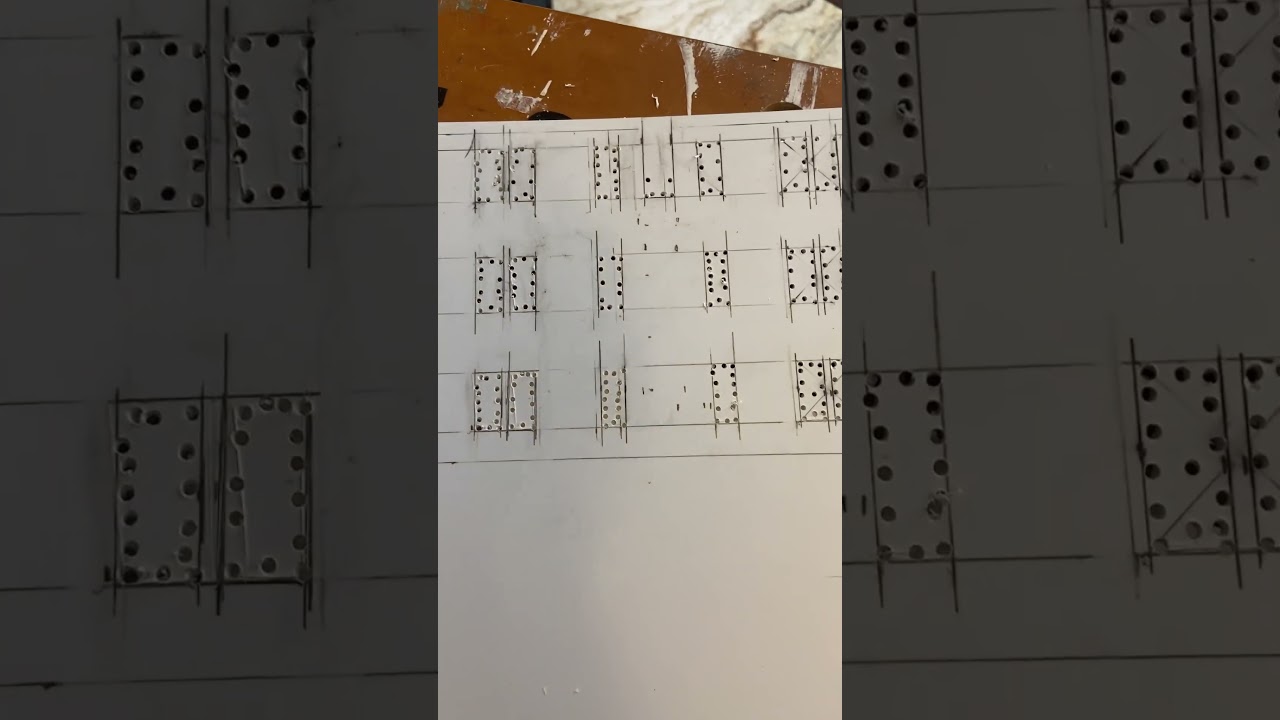 Tenement build Part 3 using Plastikard continues 