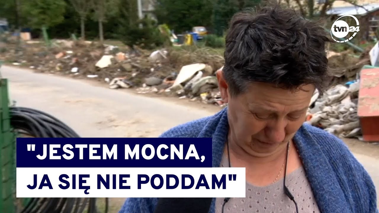 Powódź zniszczyła jej dom i biznes. 