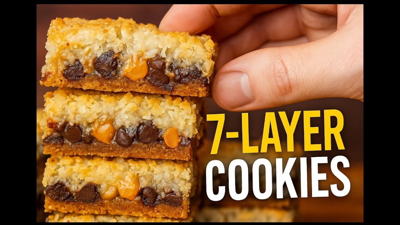 The BEST 7-layer Cookie Recipe You'll Ever Try!