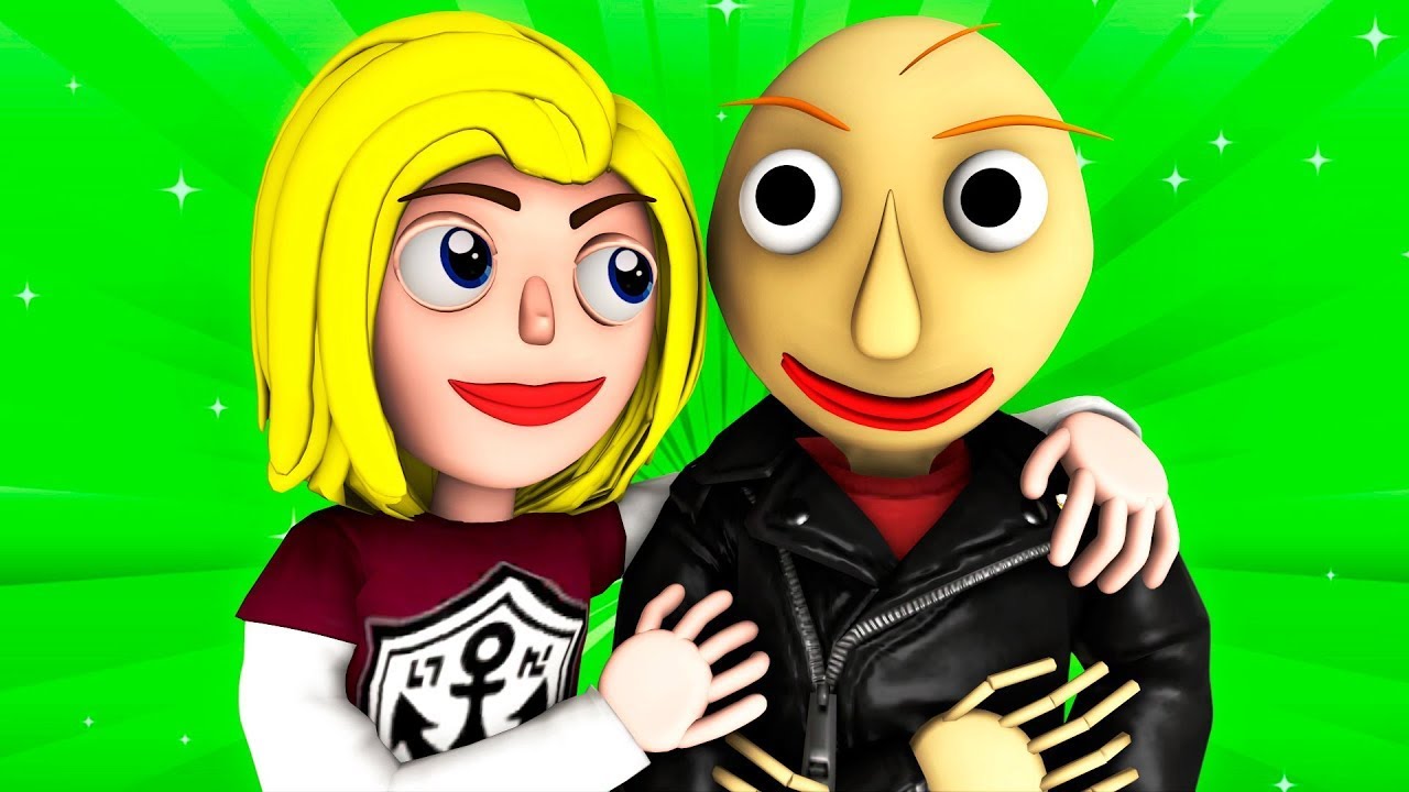 BALDI REMASTERED + BALDINA = 💖AMOR (Español Bob Animación La Película Parodia Animada 3D)