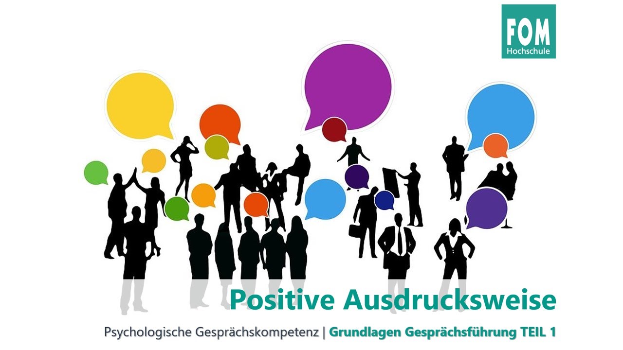 Grundlagen Kommunikation | Positive Ausdrucksweise | Tele-Tutoring
